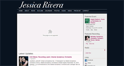 Desktop Screenshot of jessicarivera.com